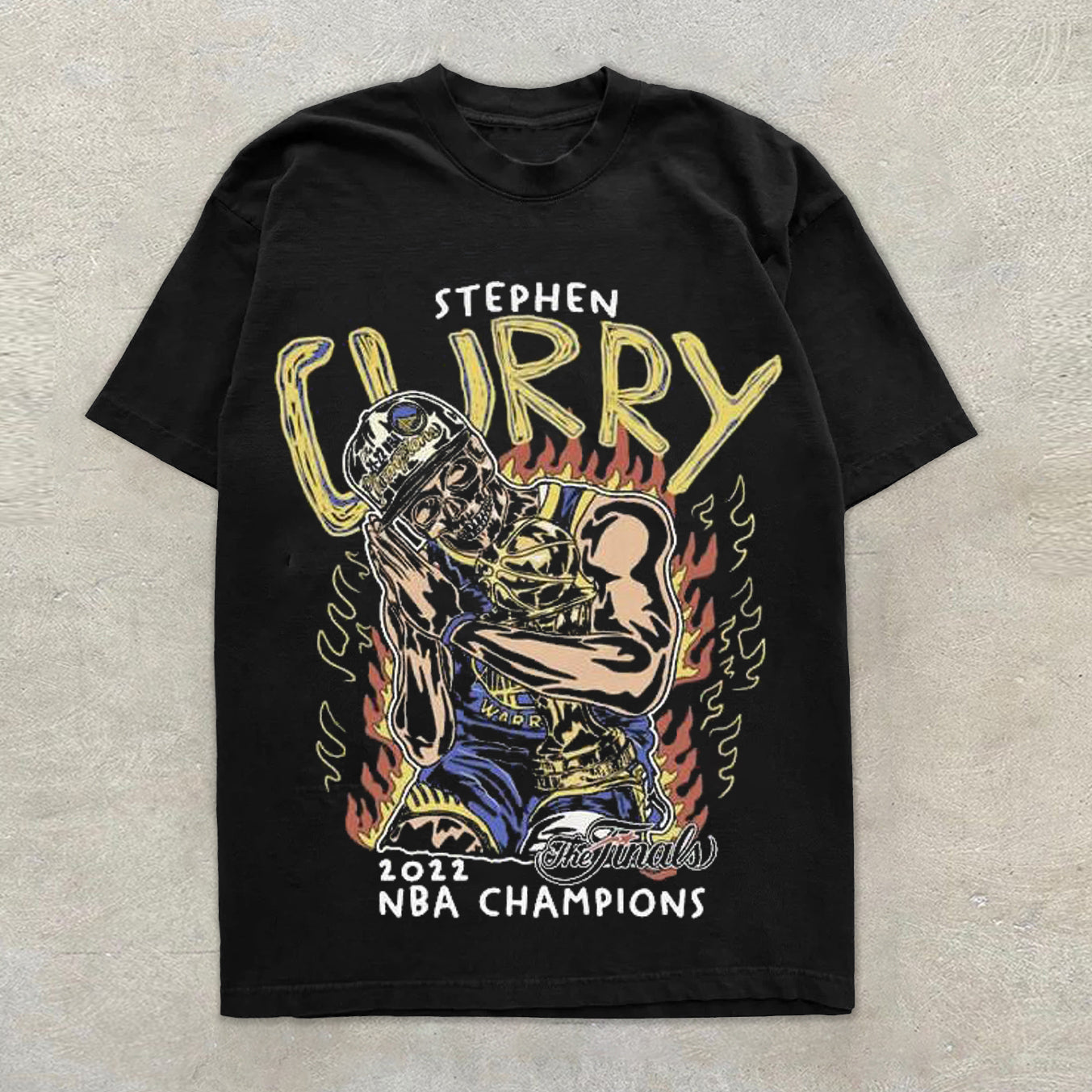 Camiseta de manga corta con estampado gráfico de estilo urbano informal