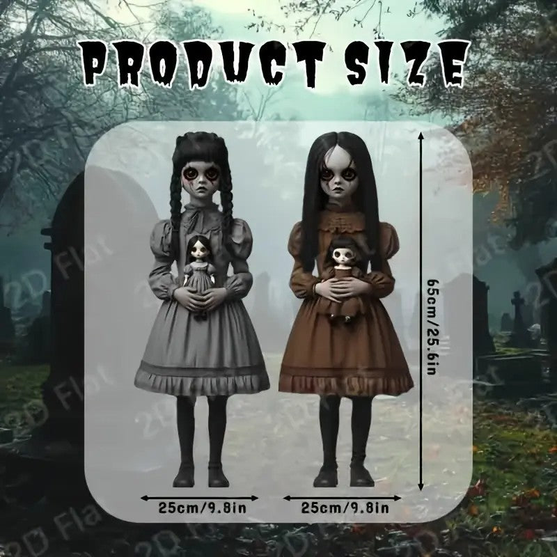 2D Flat 2 Large Size Halloween Patio Signs