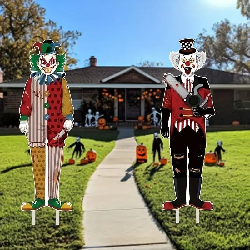 2 Halloween Outdoor Decorations