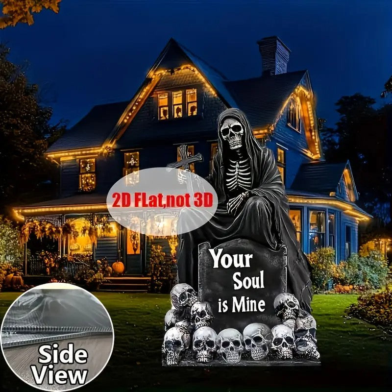 1set Large Halloween Outdoor Yard Decoration Sign
