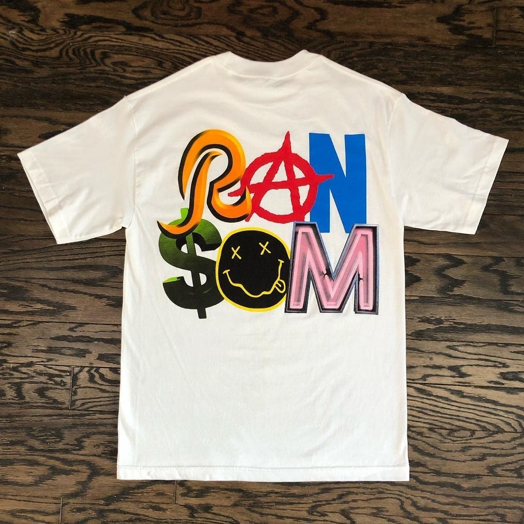 Camiseta de moda casual con impresión personalizada