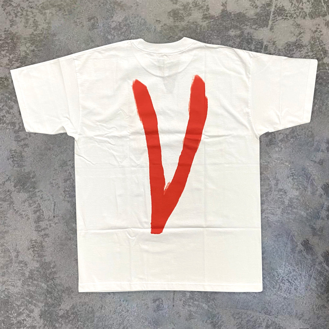 Camiseta de manga corta con estampado de amor de moda personalizada estilo callejero