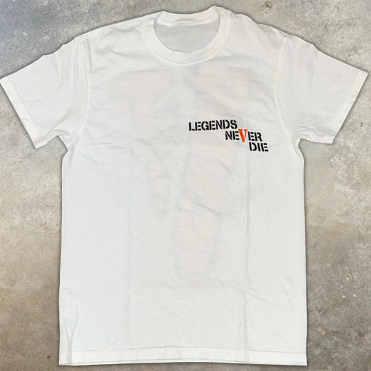 Camiseta de manga corta estampada para hombre de moda casual