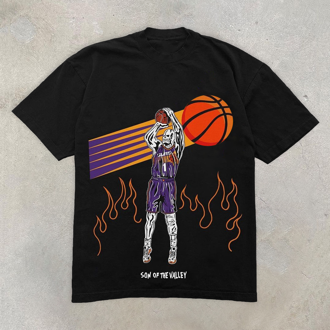 Pantalones cortos de baloncesto personalizados con estampado callejero