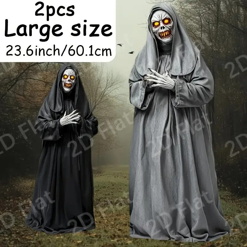 2 Large Size Halloween Yard Signs