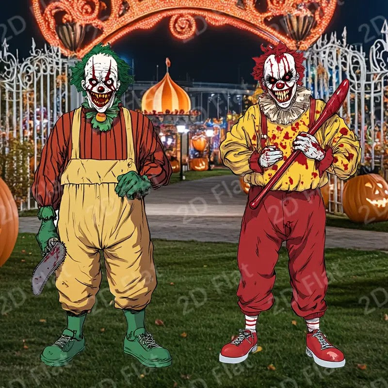 2pcs Large size Halloween Courtyard Signs