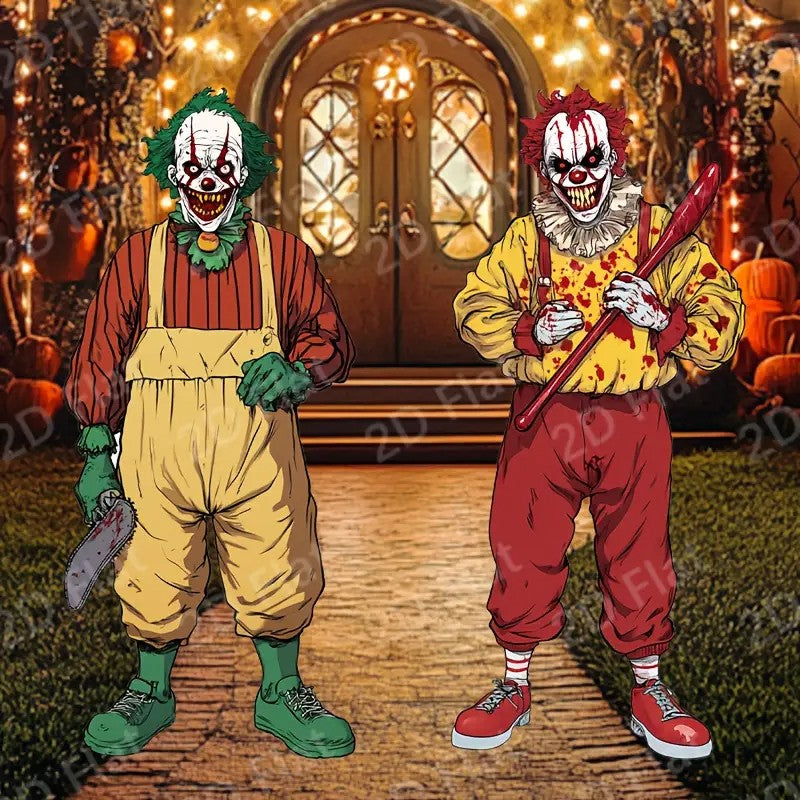 2pcs Large size Halloween Courtyard Signs