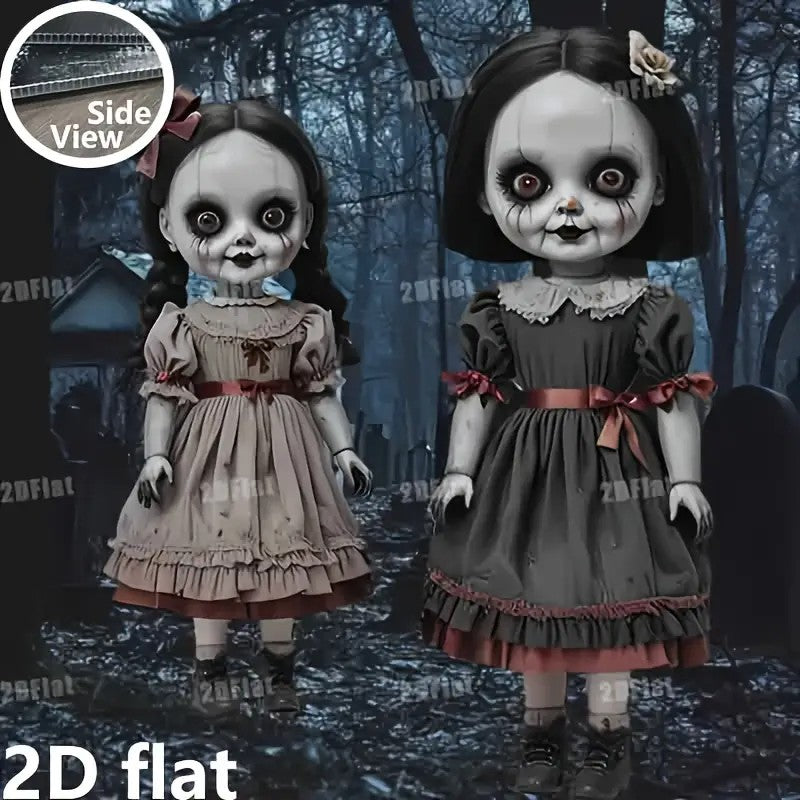 2D Flat 2 Large Size Halloween Yard Signs