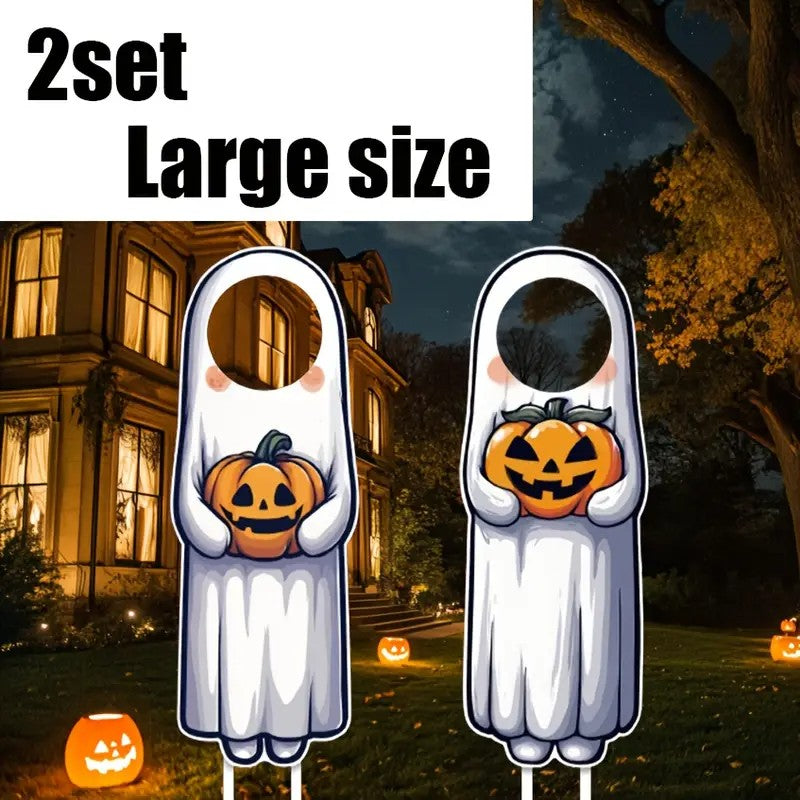 2D Flat 2pcs Halloween Large Size Yard Decoration Ornaments