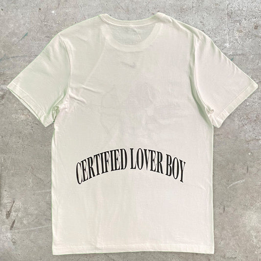 Camiseta informal de manga corta con estampado de ángel, estilo retro y holgado