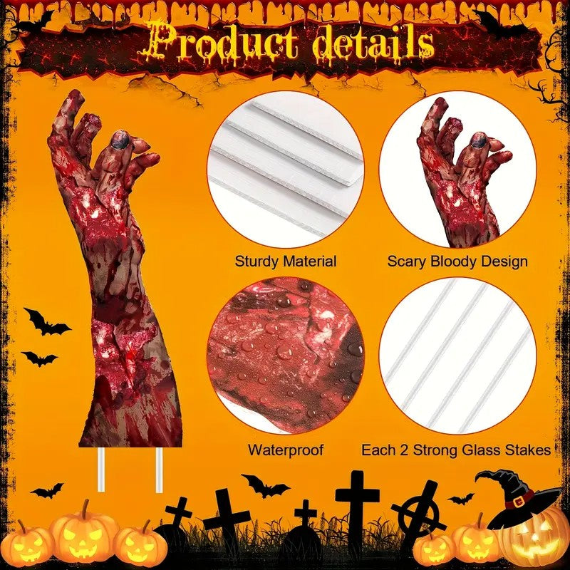 5pcs Halloween Yard Sign