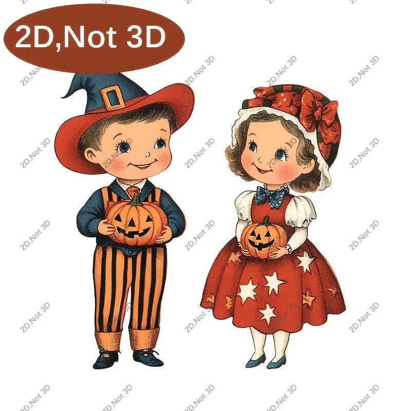 2pcs APUNGA Large Halloween Lawn Decorations - Yard Signs with Jack-o'-Lanterns,
