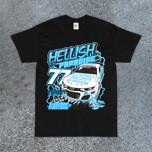 Camiseta de manga corta con estampado de coches de la marca Tide