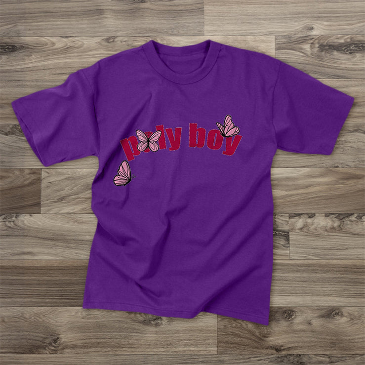 Camiseta de manga corta con estampado de moda retro de la calle Tide