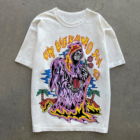 Camiseta de manga corta con estampado Un Verano Sin Ti