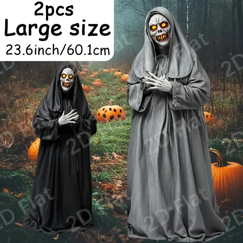 2 Large Size Halloween Yard Signs