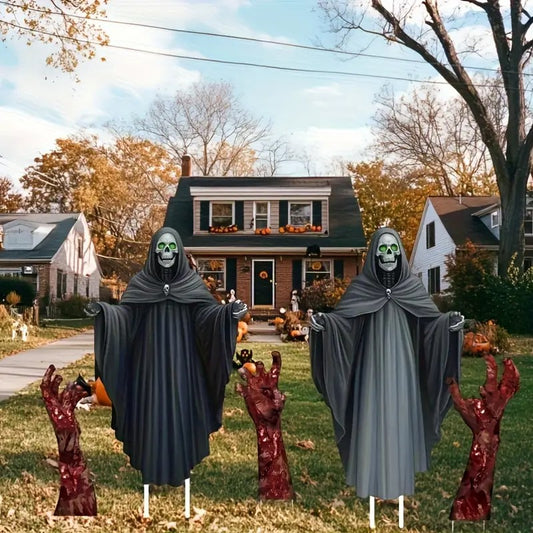 2D Plane 5pcs Set of Halloween Large Size Courtyard Decoration Ornaments