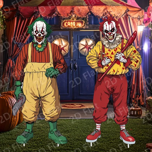 2pcs Large size Halloween Courtyard Signs