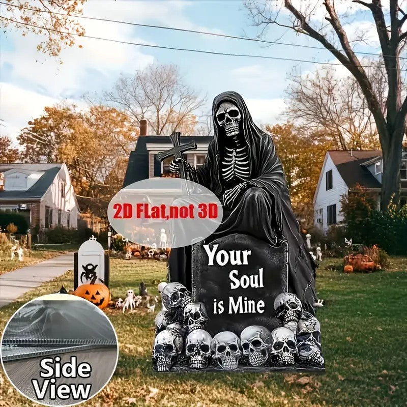 1set Large Halloween Outdoor Yard Decoration Sign