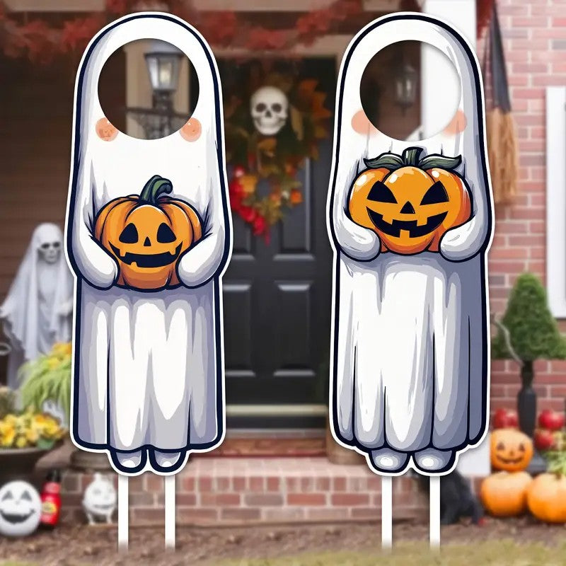2D Flat 2pcs Halloween Large Size Yard Decoration Ornaments