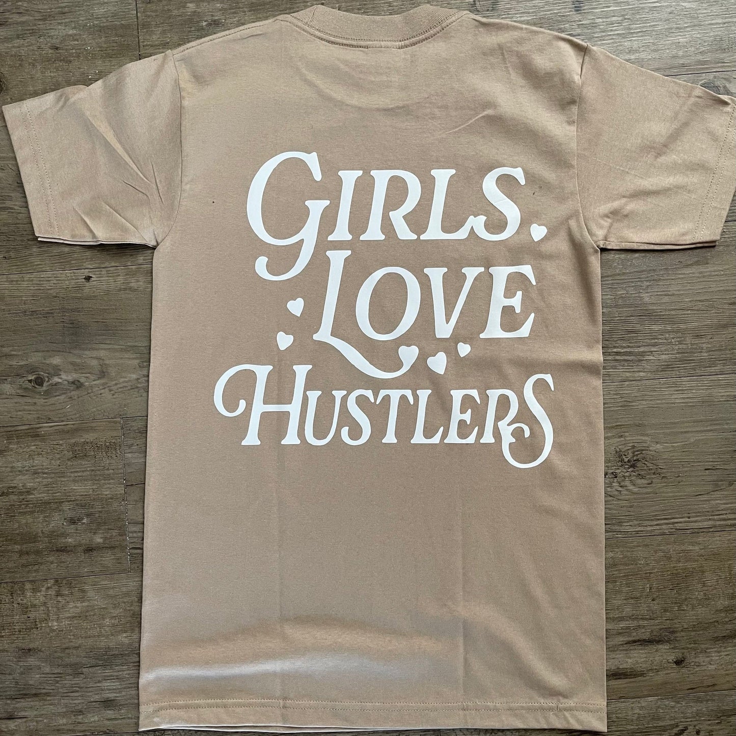 Camiseta con estampado de Girls Love Hustlers