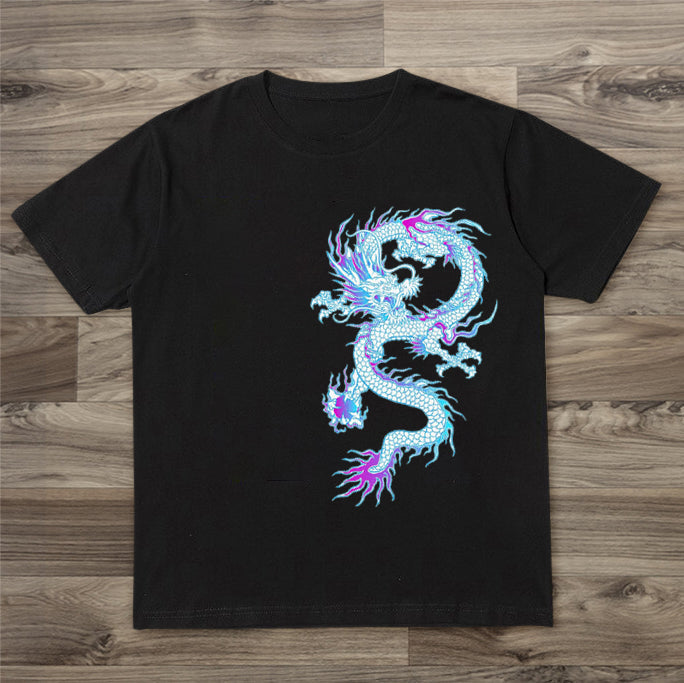 Camiseta de manga corta con estampado de la marca Tide