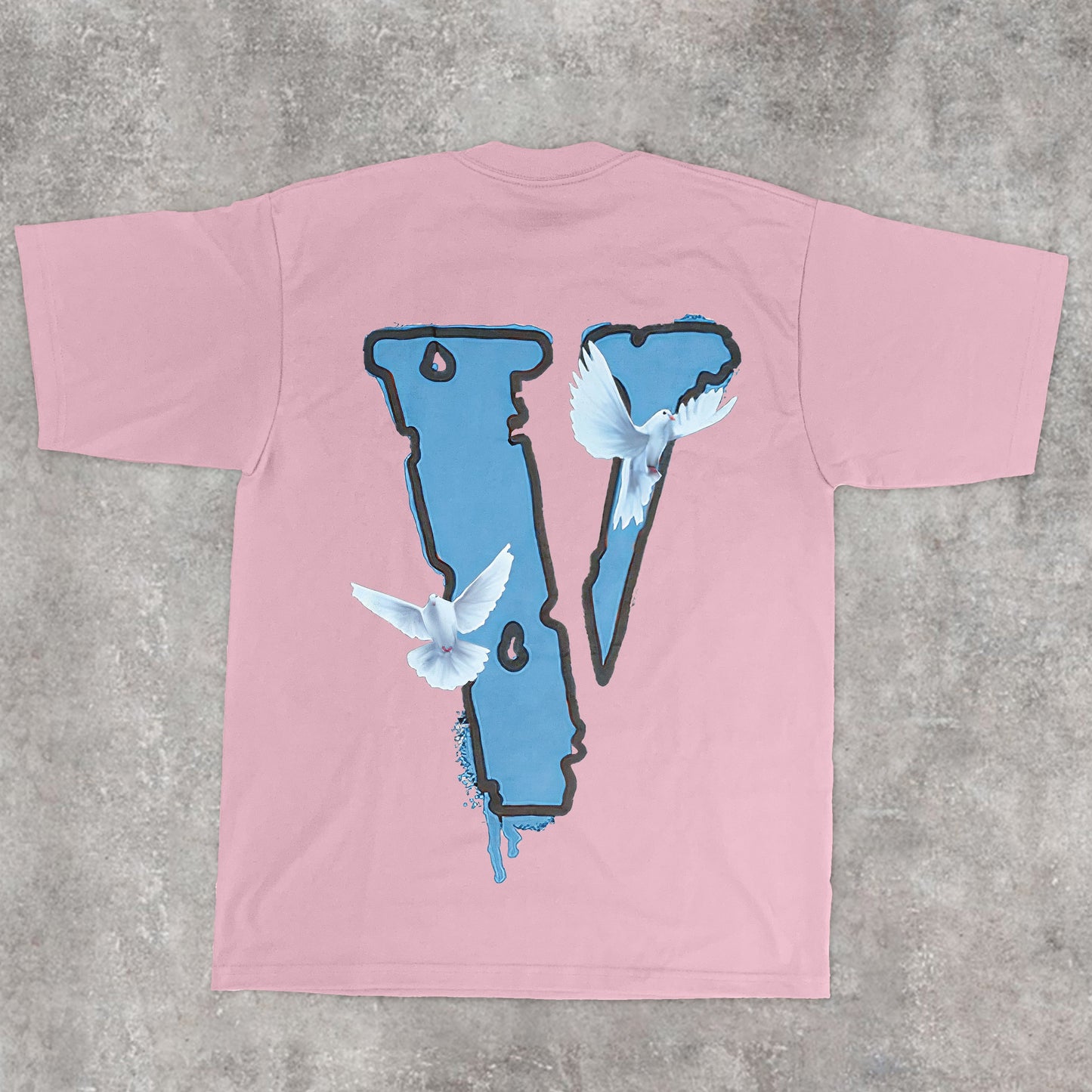 Camiseta de manga corta con estampado de moda Dove Peace