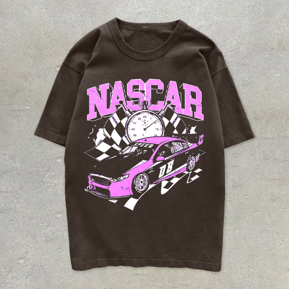 Camiseta retro de manga corta estilo hip hop callejero de la marca Tide