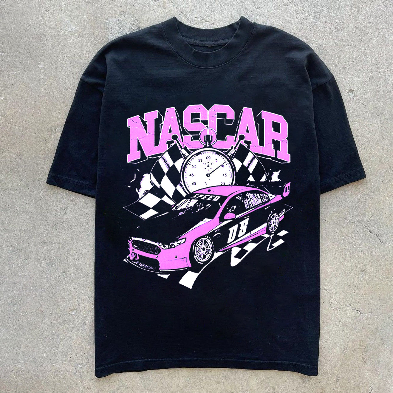 Camiseta retro de manga corta estilo hip hop callejero de la marca Tide