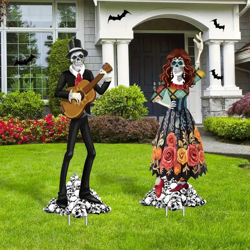 2pcs Halloween Lawn Decorations