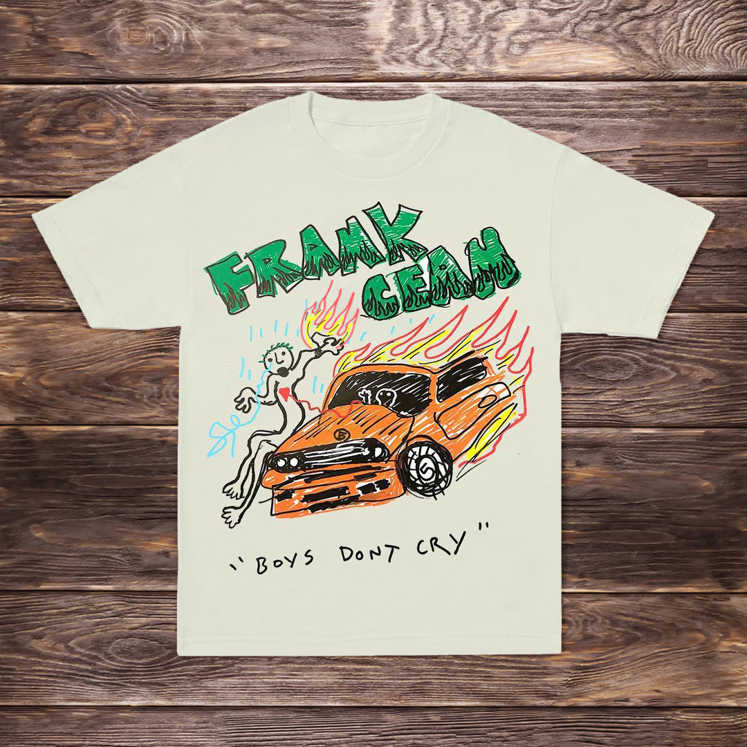 Camiseta con estampado de grafiti