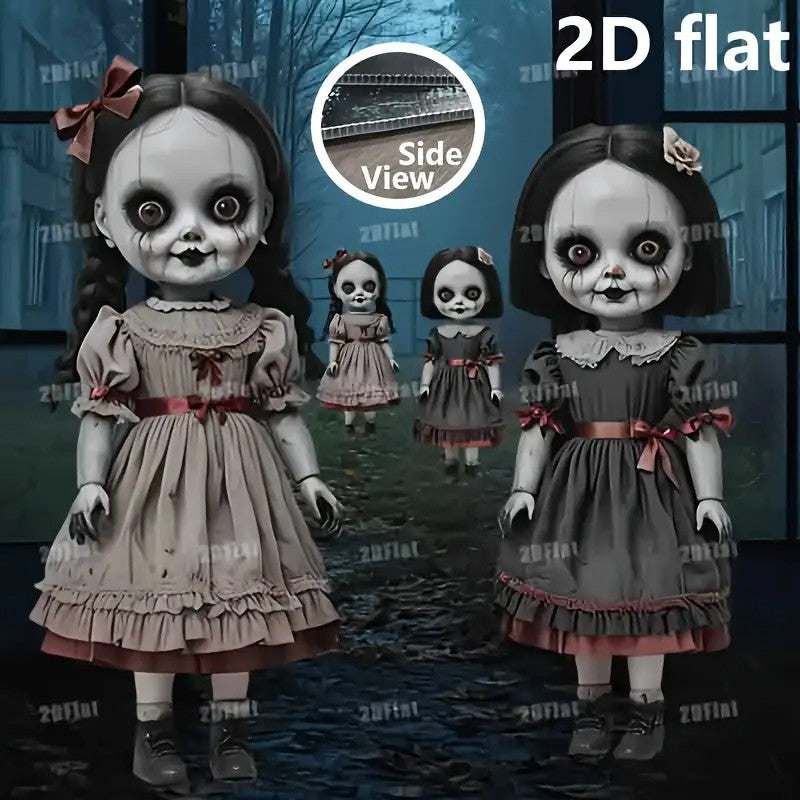 2D Flat 2 Large Size Halloween Yard Signs