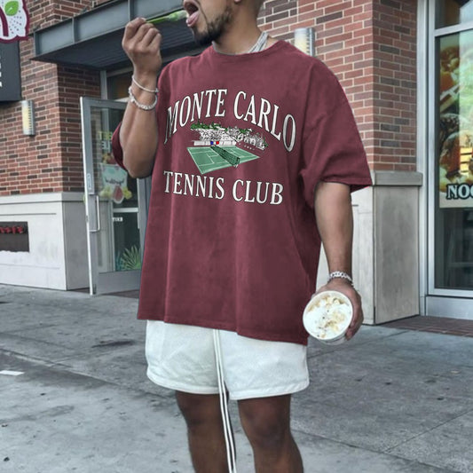 Camiseta de manga corta con estampado gráfico vintage