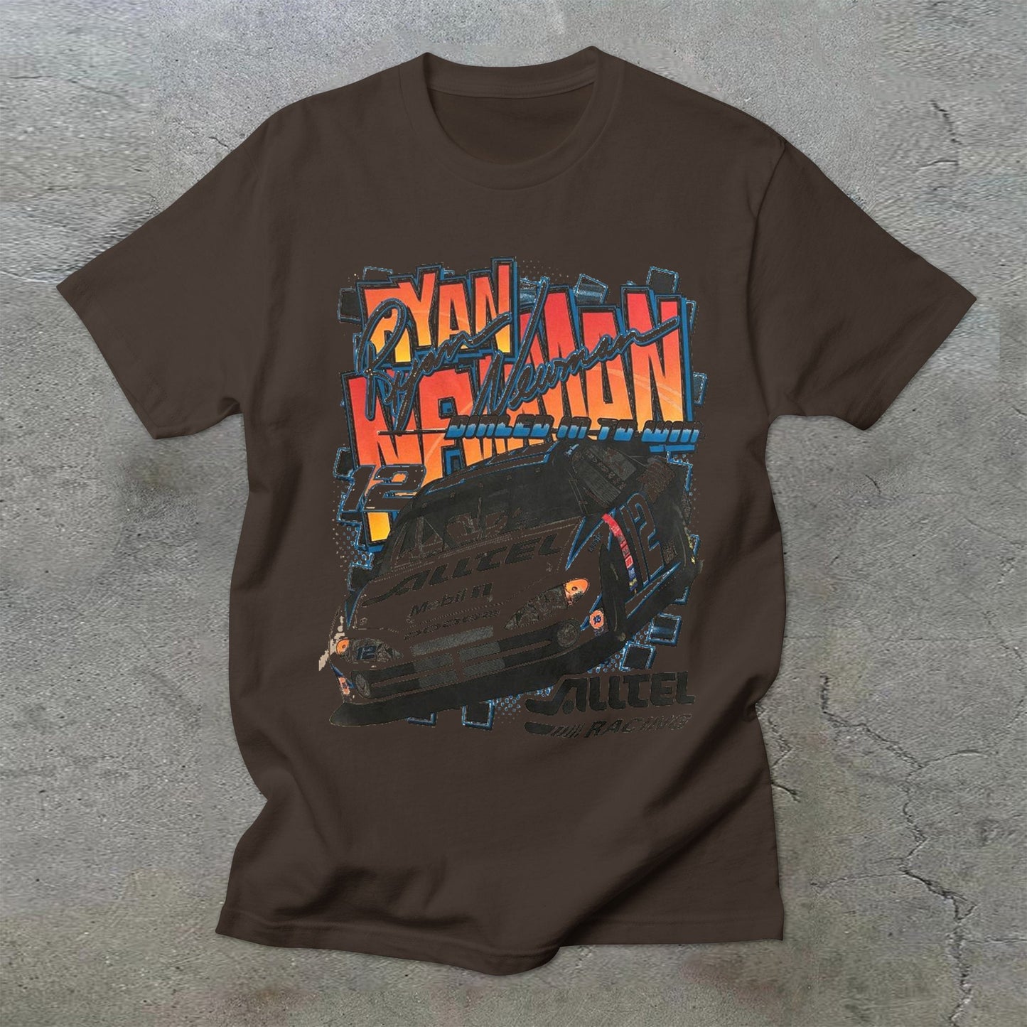 Camiseta de manga corta estilo retro hip-hop de la marca Tide