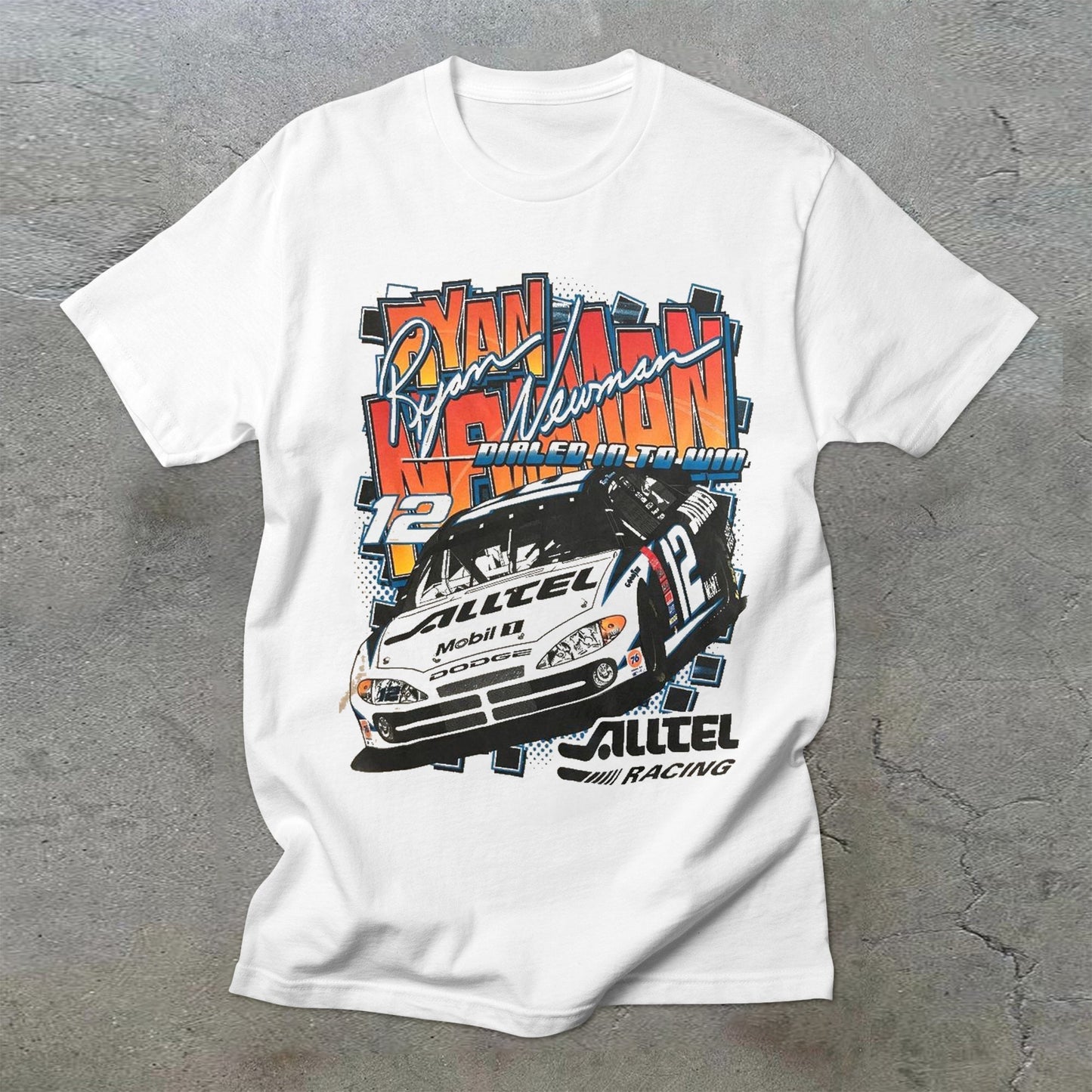 Camiseta de manga corta estilo retro hip-hop de la marca Tide