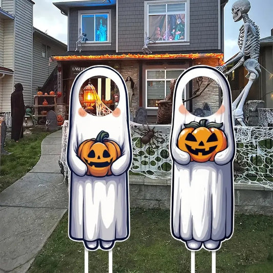 2D Flat 2pcs Halloween Large Size Yard Decoration Ornaments