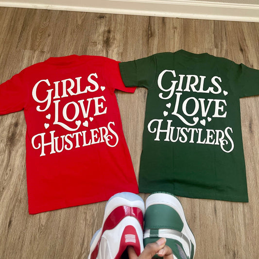 Camiseta con estampado informal para chicas que aman a los estafadores