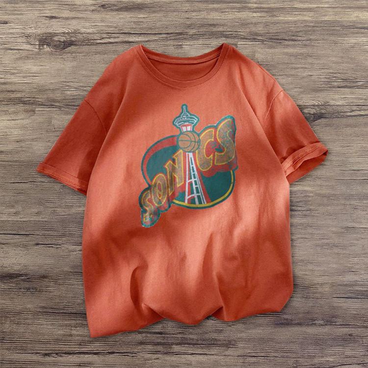 Camiseta deportiva de manga corta de moda urbana