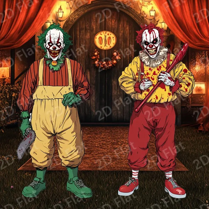 2pcs Large size Halloween Courtyard Signs