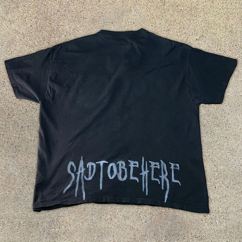 Alien – Lässiges, kurzärmliges Street-T-Shirt
