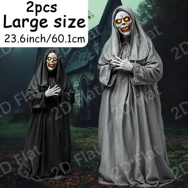 2 Large Size Halloween Yard Signs
