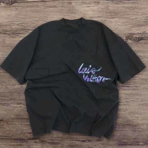 Camiseta con estampado de tendencia de moda hip-hop