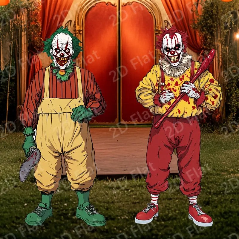 2pcs Large size Halloween Courtyard Signs