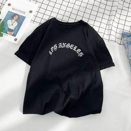 Camiseta de calle de moda con estampado de moda