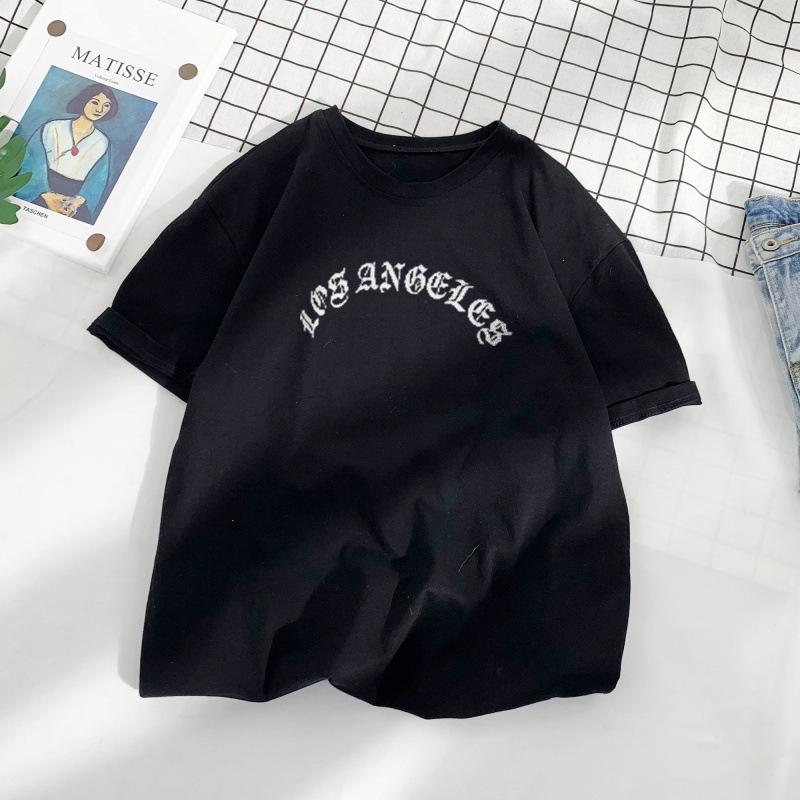Trendy bedrucktes Fashion Street T-Shirt