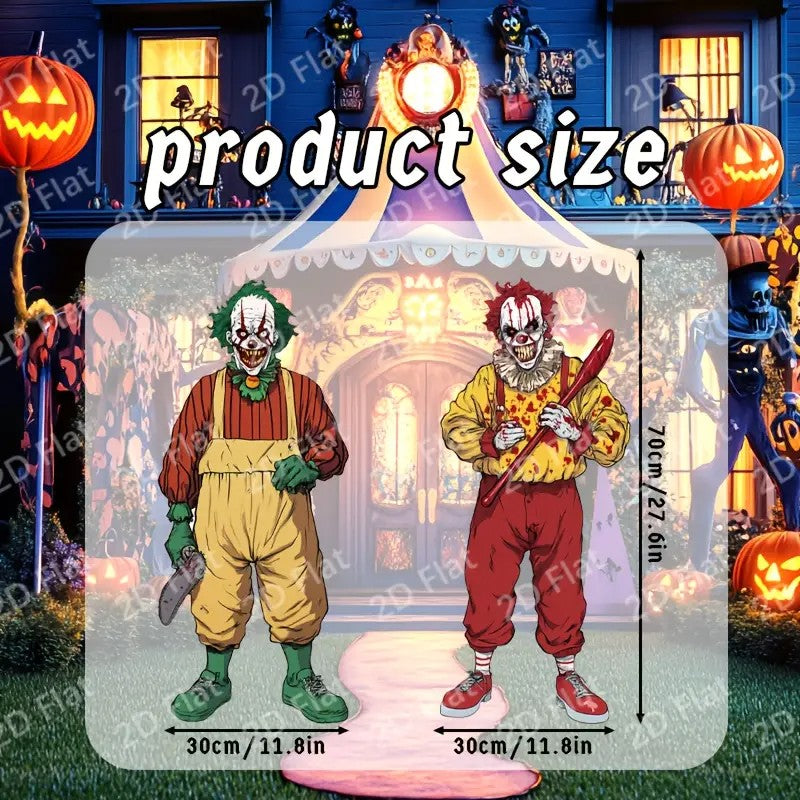 2pcs Large size Halloween Courtyard Signs