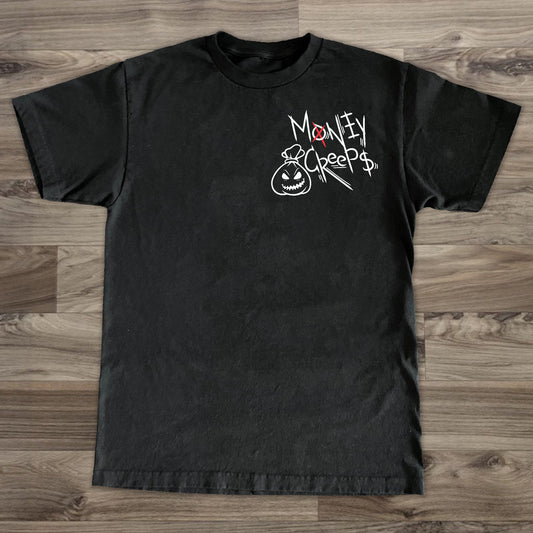 Camiseta informal retro de manga corta holgada